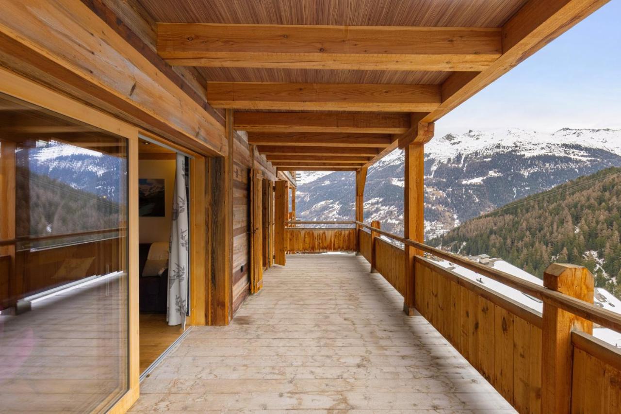 Chalet Larchwood By Mrs Miggins Grimentz Eksteriør billede