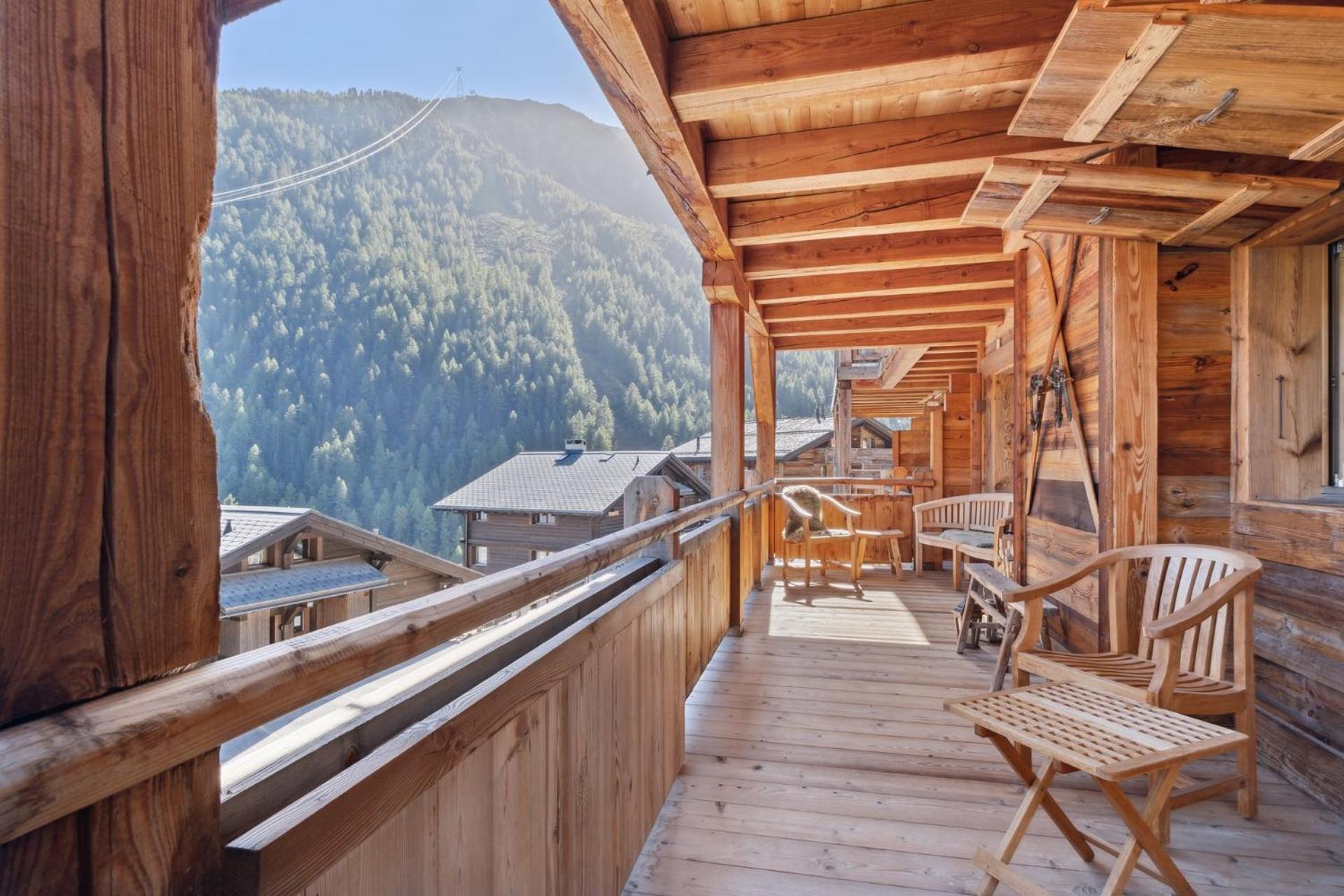 Chalet Larchwood By Mrs Miggins Grimentz Eksteriør billede