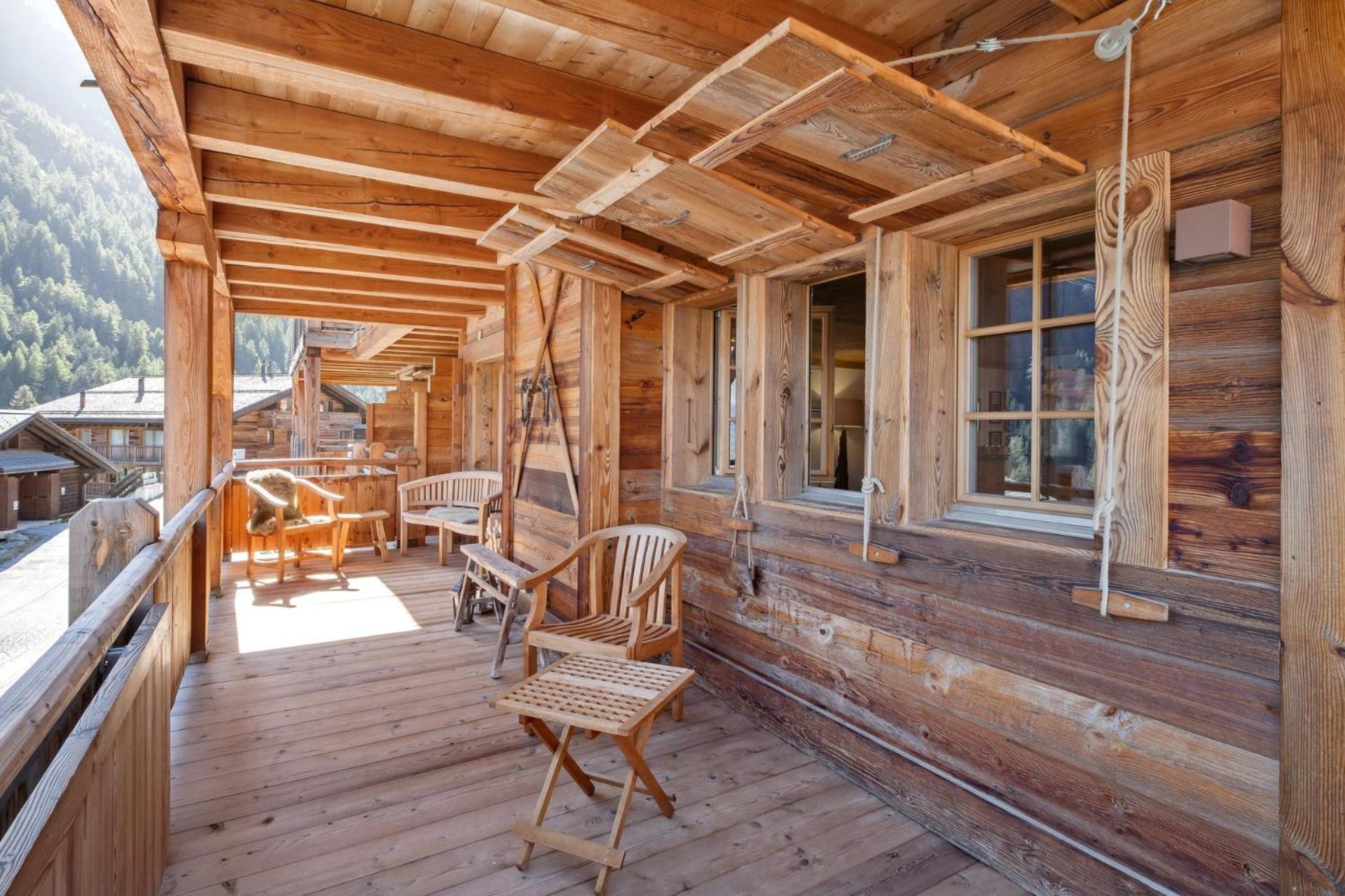 Chalet Larchwood By Mrs Miggins Grimentz Eksteriør billede