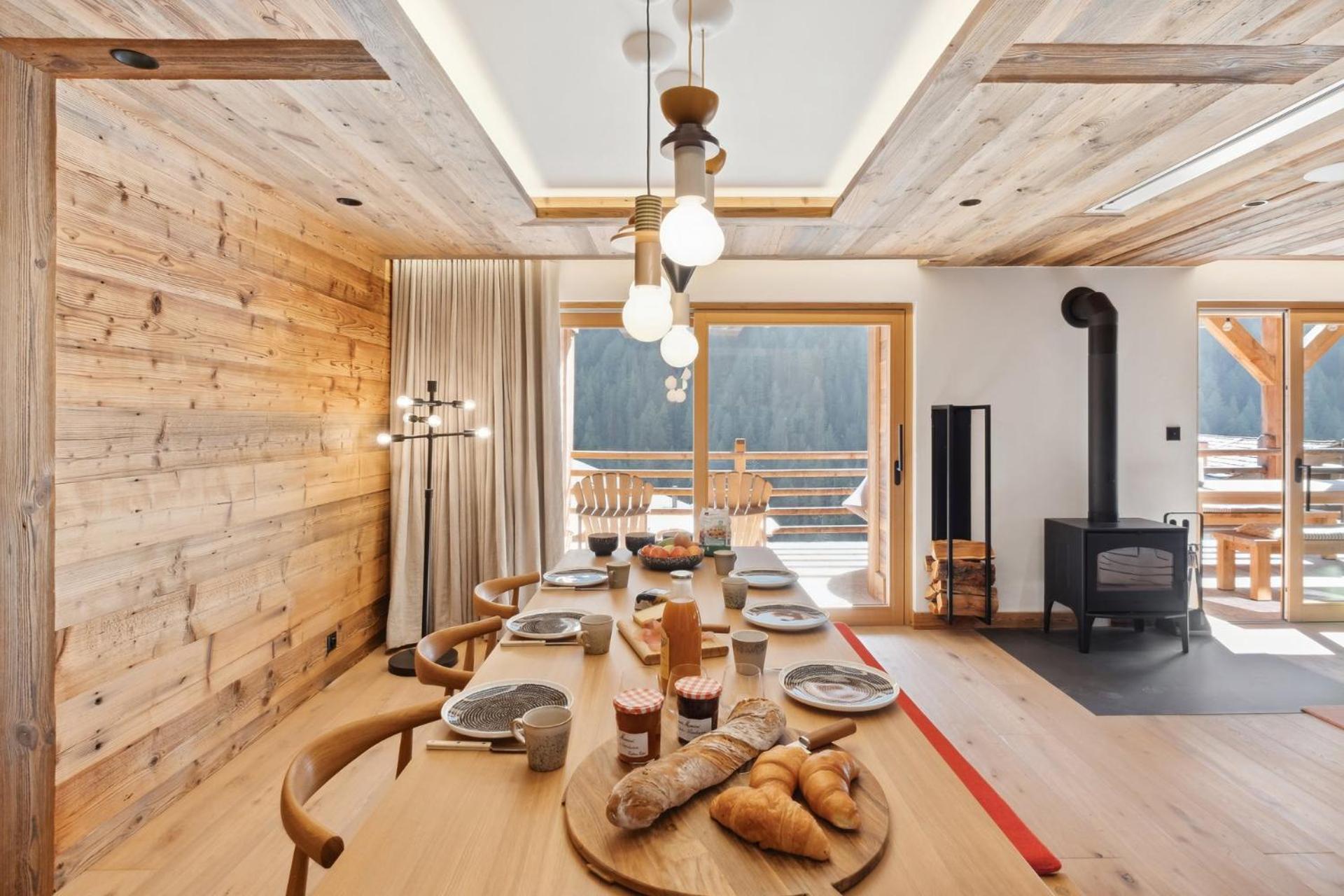 Chalet Larchwood By Mrs Miggins Grimentz Eksteriør billede