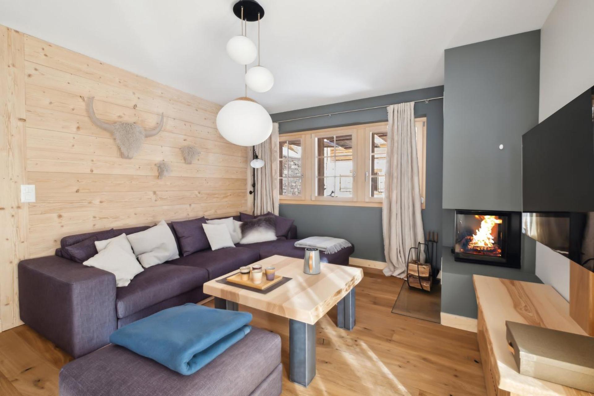 Chalet Larchwood By Mrs Miggins Grimentz Eksteriør billede